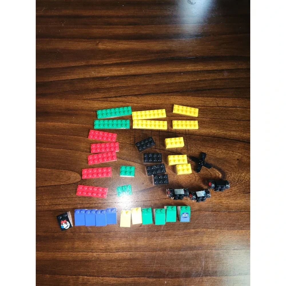 37 LEGO Peices from vintage 1999 McDonalds set. Grimace, Sundae the Dog etc